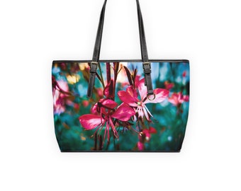 Vegan Leather Bag in Bright Floral Print | Floral Purse | Purses for Women | Vegan Leather Purse | Shoulder Bag