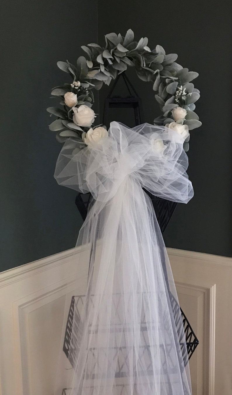 Bridal Shower Door Wreath Mommykimstyle Lams Ear Wreath,Wedding Deco,Rustic Wedding 19 Wedding Wreath,Bridal Shower Wreath