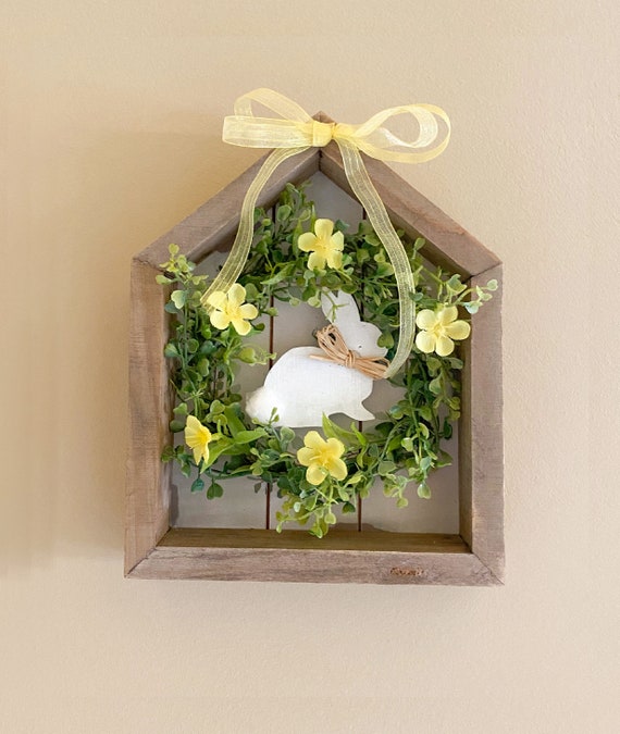 Easter Bunny Framed House Designed by mommykimstyle Etsy