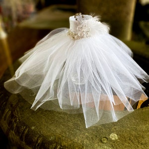 Tulle Bridal Vase Wedding Shower Flower Vase With Tutu Skirt - Etsy