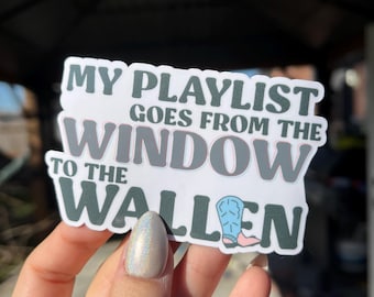 Morgan Wallen Sticker, sticker for country girl, gift for music lovers, kindle stickers, country stickers, music art, lil Jon sticker,