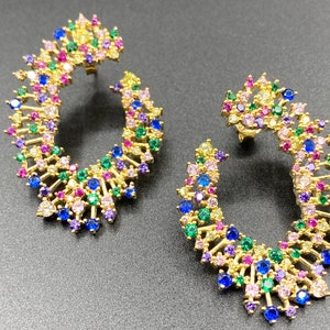 Multi coloured Earrings