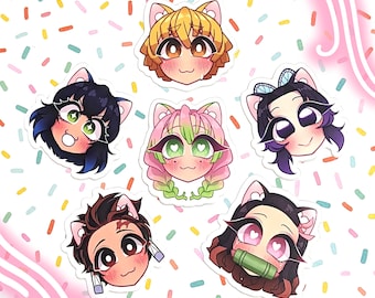 Neko Slayer - pegatinas
