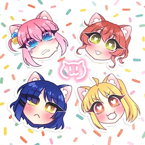 Bocchi the Neko - Stickers