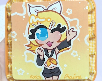 Chibi Rin - pintura acrílica