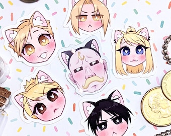 Pegatinas de Fullmetal Neko