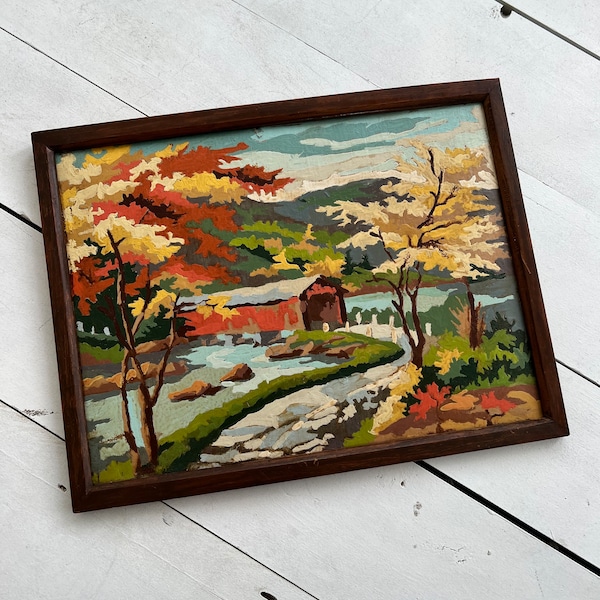 Vintage Paint by Number Etsy