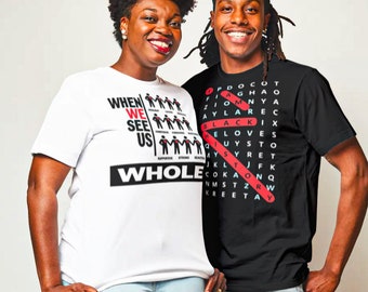 Black Lives Matter| When They See Us, When We See Us T-shirt| Equality Tees Shirt| When They See Us| |Black History