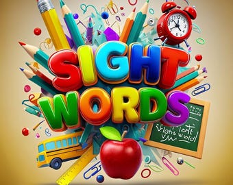 Engaging Sight Words Pop Song for Kindergarten Kids - Fun Learning with See, Can, Look, Go & More - Educational Song for Early Learners