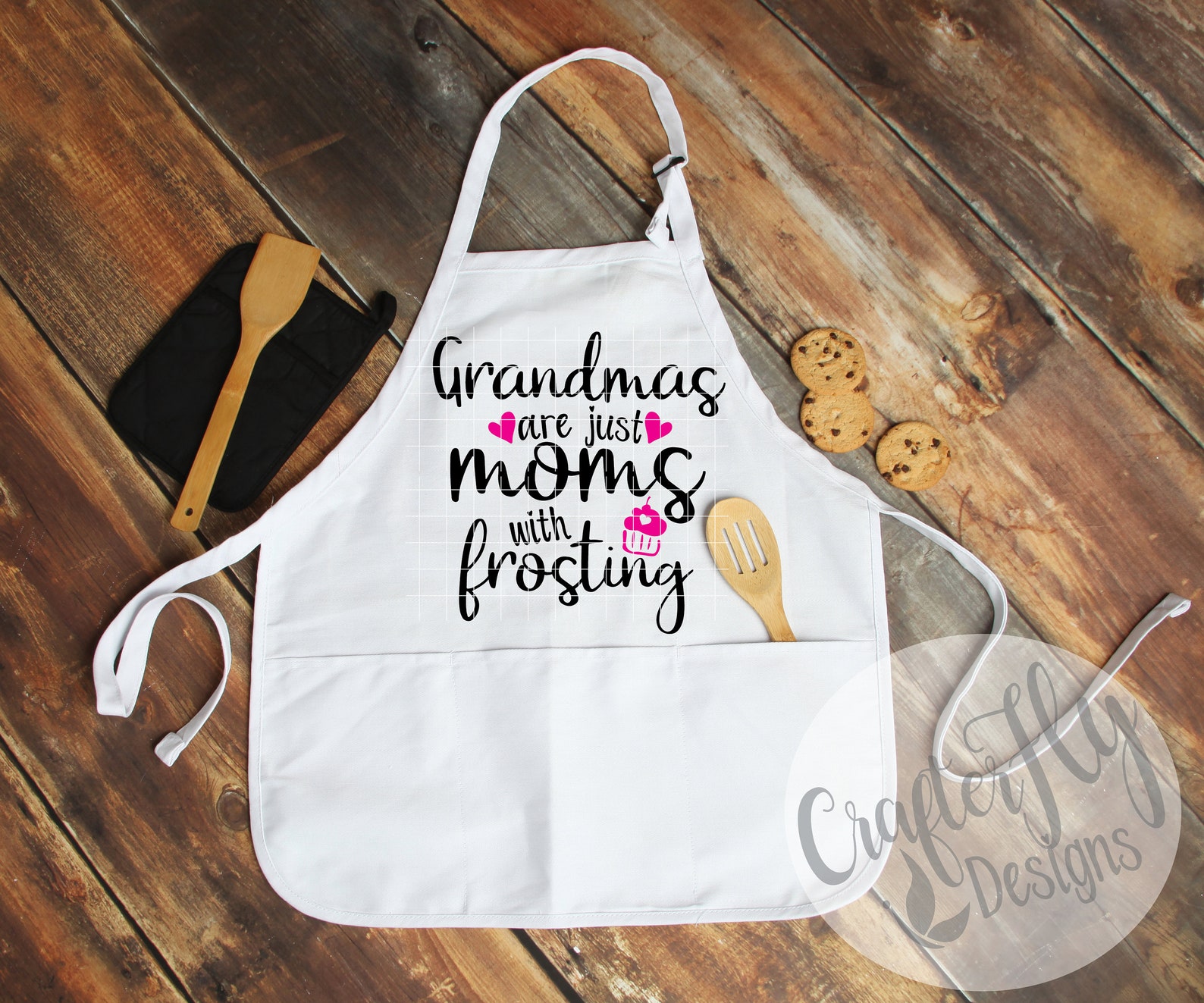 Download Grandmas are just Moms with Frosting SVG JPG PNG Cut | Etsy