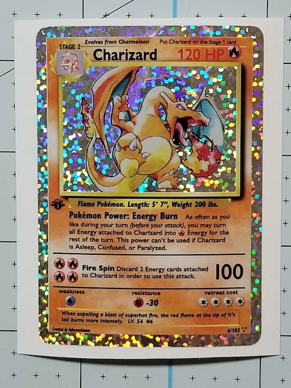 1st edition holo charizard value