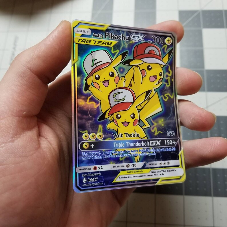 Pikachu Name Tag