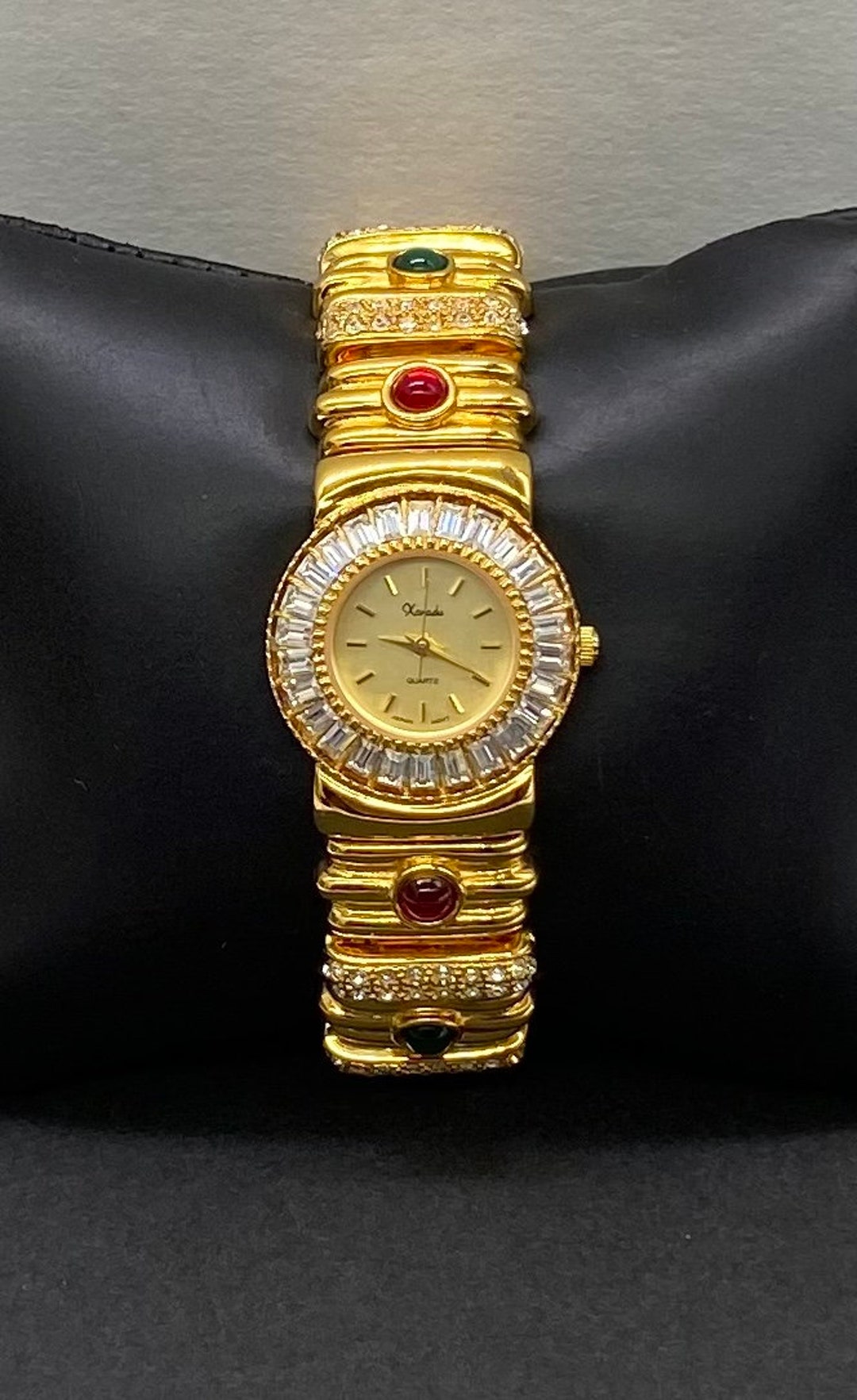 ▫️Xanadu▫️vintage large-face watch Vintage XANADU Watch Womens Gold Tone Stainless Steel  main image 2