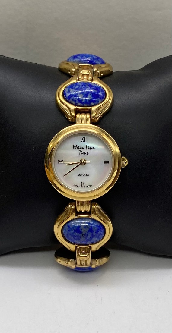 Main Line Time Lapis Lazuli Watch/Women's Quartz /