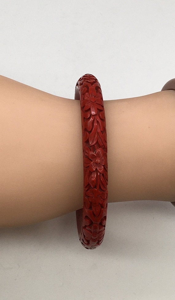 Cinnabar bangle sales