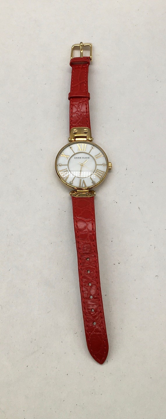 Anne Klein MOP Gold Plated Watch - image 6