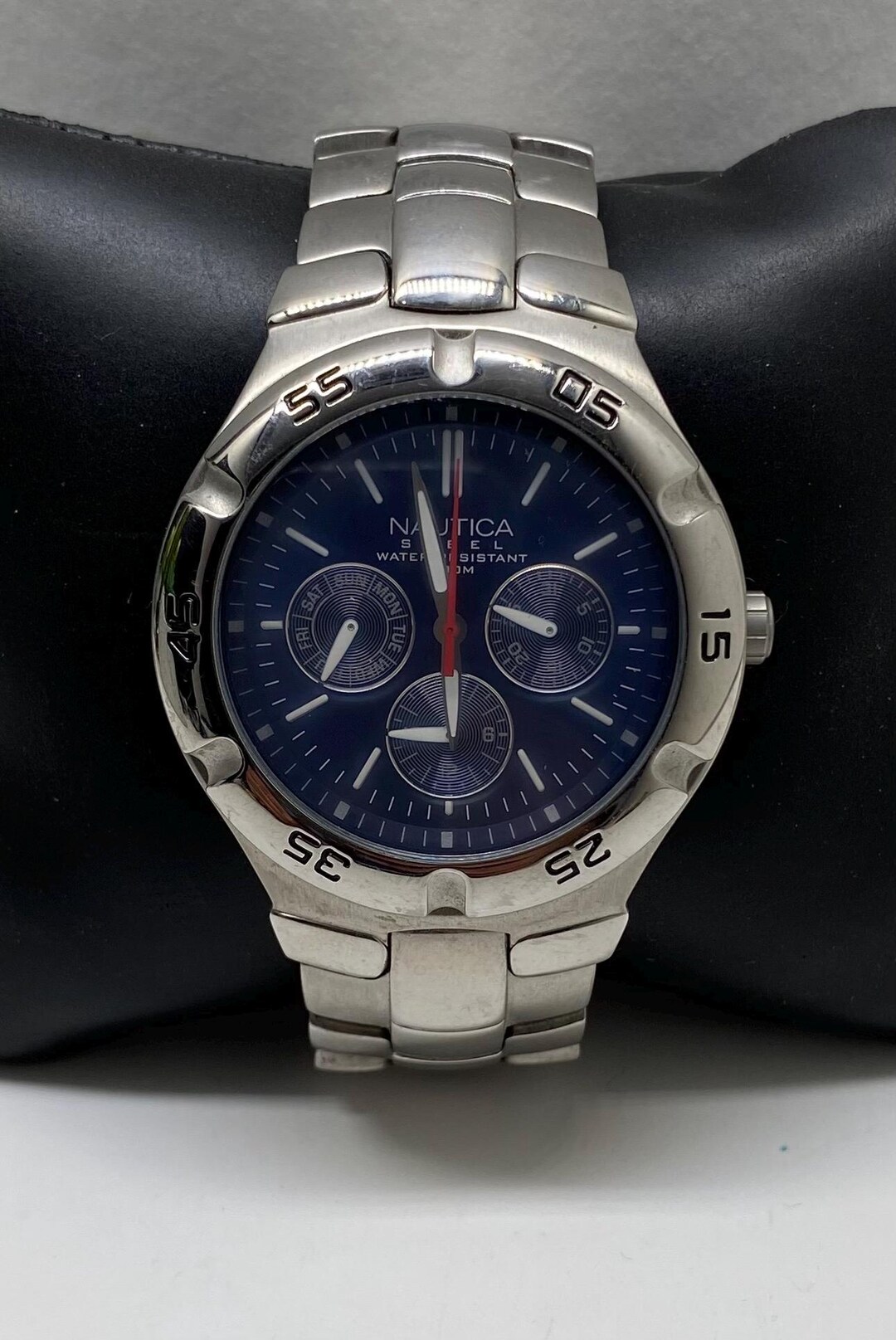 NAUTICA ノーティカ 腕時計 クロノグラフ  SS/    シルバーカラー メンズ / 240001175147 NAUTICA（ノーティカ）STEEL クロノグラフ デイト - メルカリ