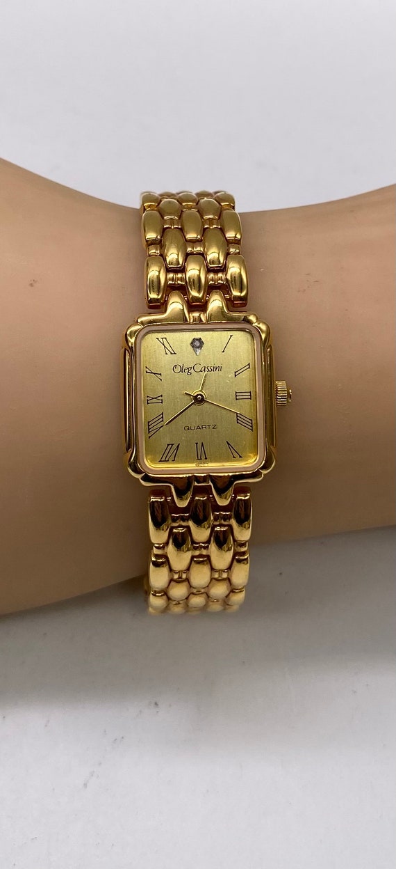 Oleg cassini watch diamond store