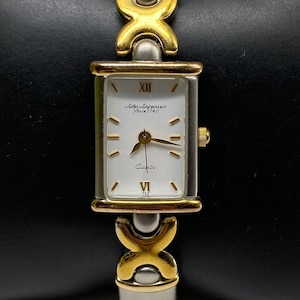 Jules Jurgensen Classic Gold Plated Two-Tone Women’s Bracelet Watch