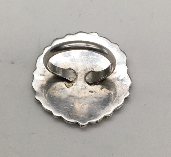 Vintage Sterling Silver Zuni Ring - image 3