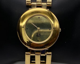 Vintage Gloria Vanderbilt Watch Gold Plated Women's Watch