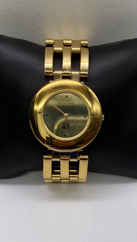 Gloria Vanderbilt Women’s Gold Plated Watch