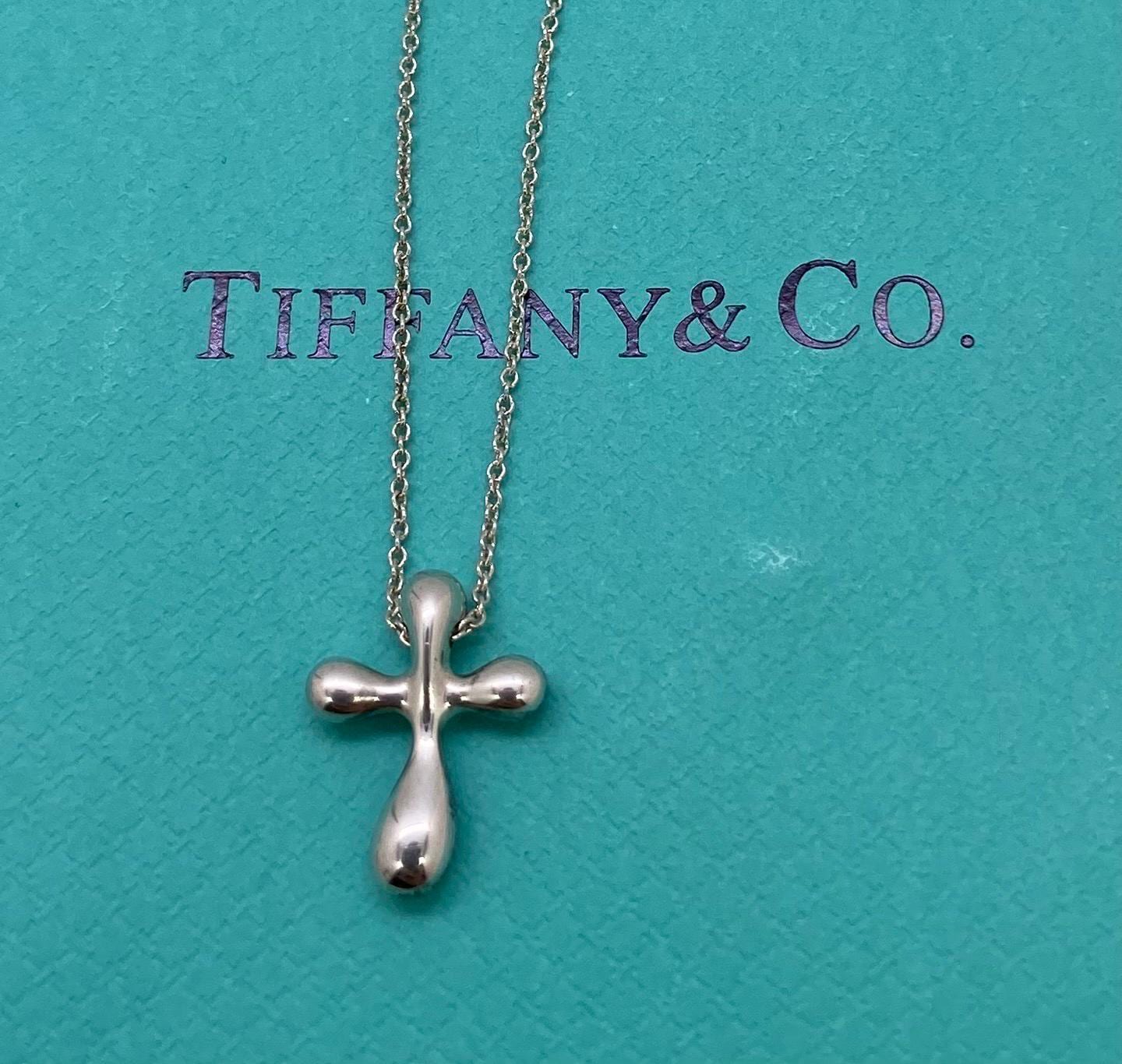Tiffanys and co cross necklace - Etsy 日本