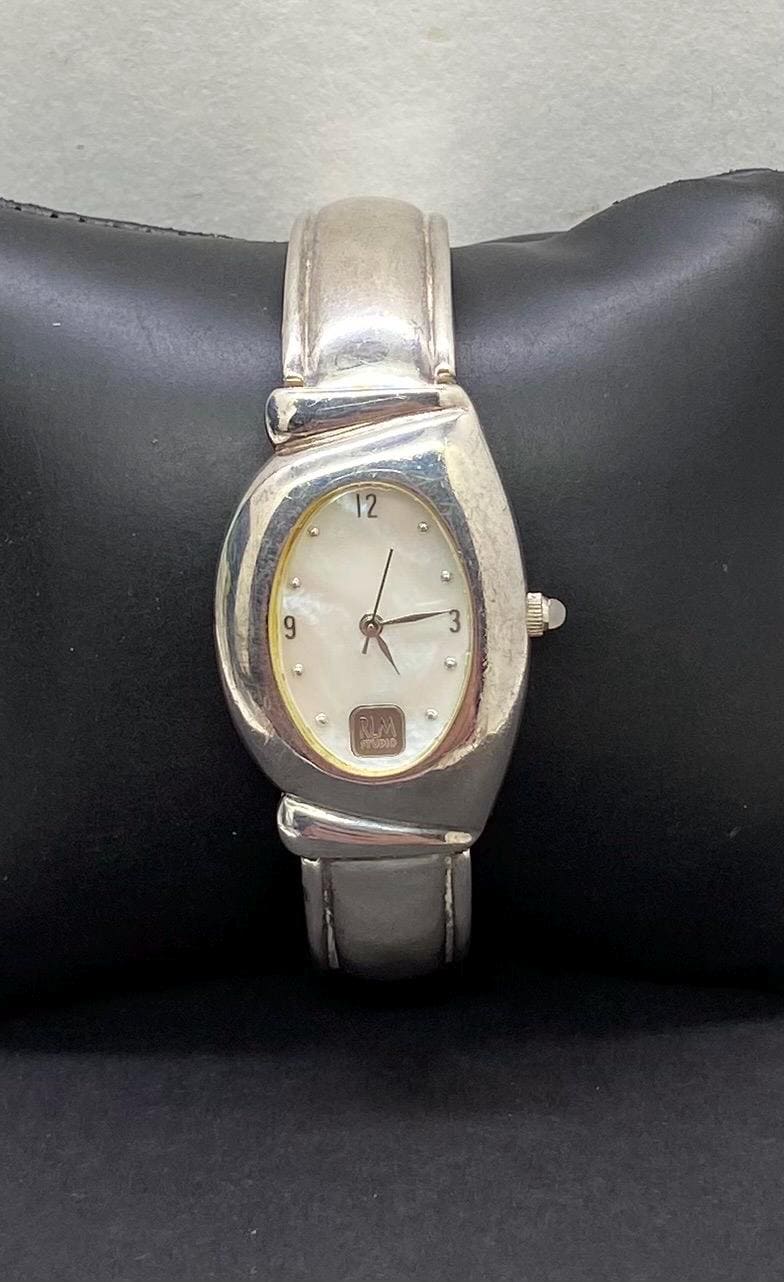 Vintage Sterling Silver Robert Lee Morris RLM Watch Women display picture 1