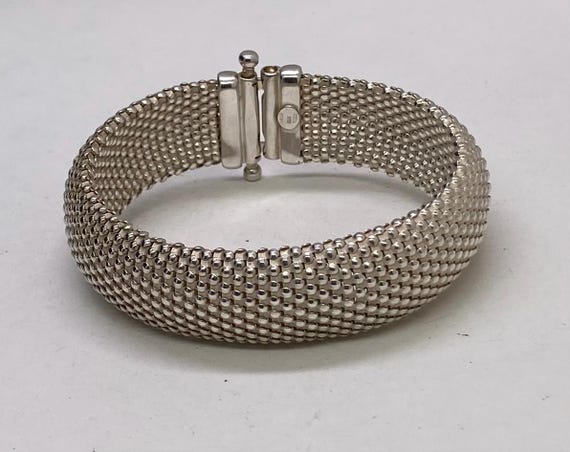 希少vintage bracelet イタリア製silver925 Vintage Bracelet 925 Sterling Silver ITALY Bracelet Snake