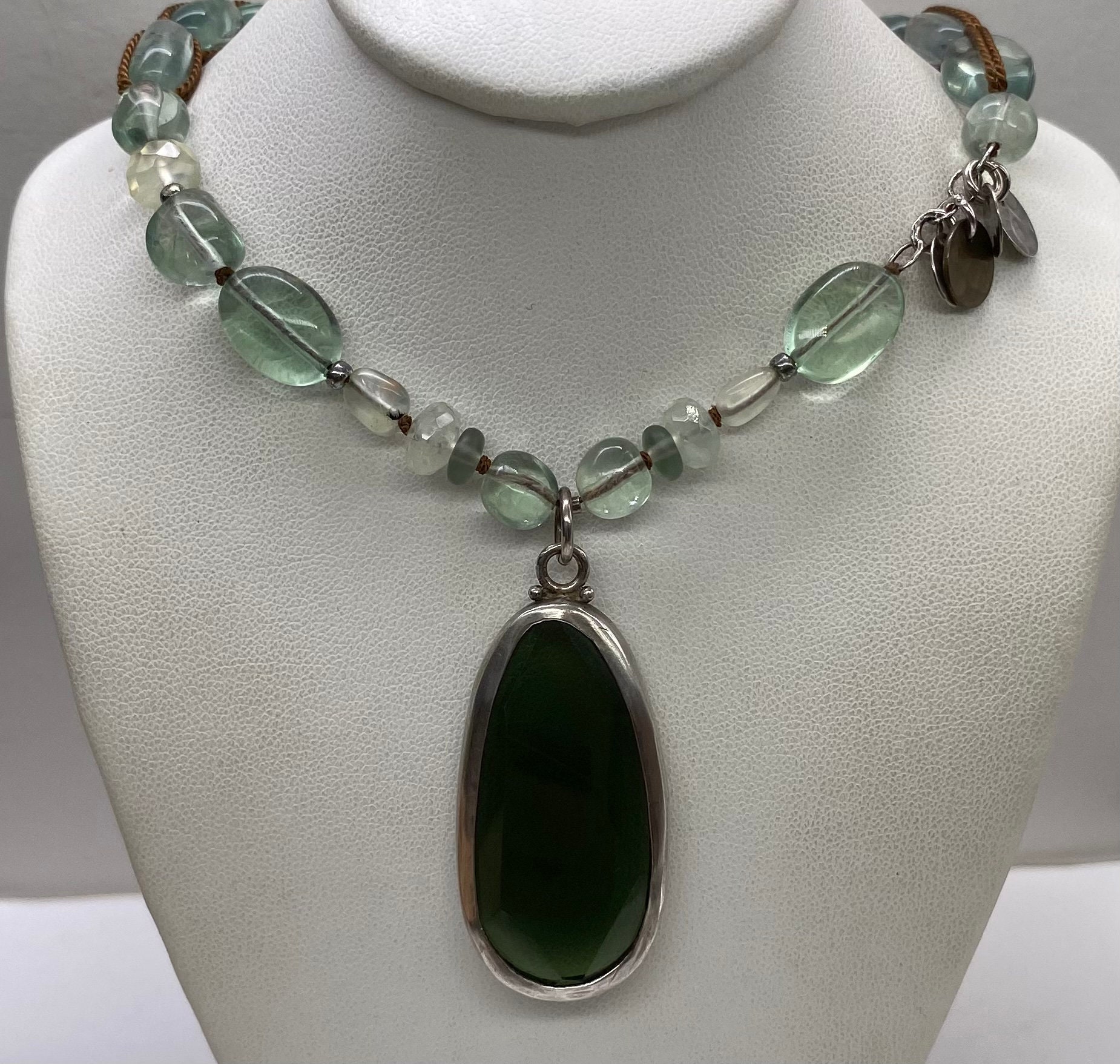 Collana Silpada Con Granati E Argento 925 - Modello N1898 - Usata In Ottime Condizioni