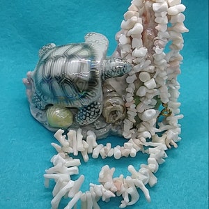 Vintage natural angel skin coral branch necklace