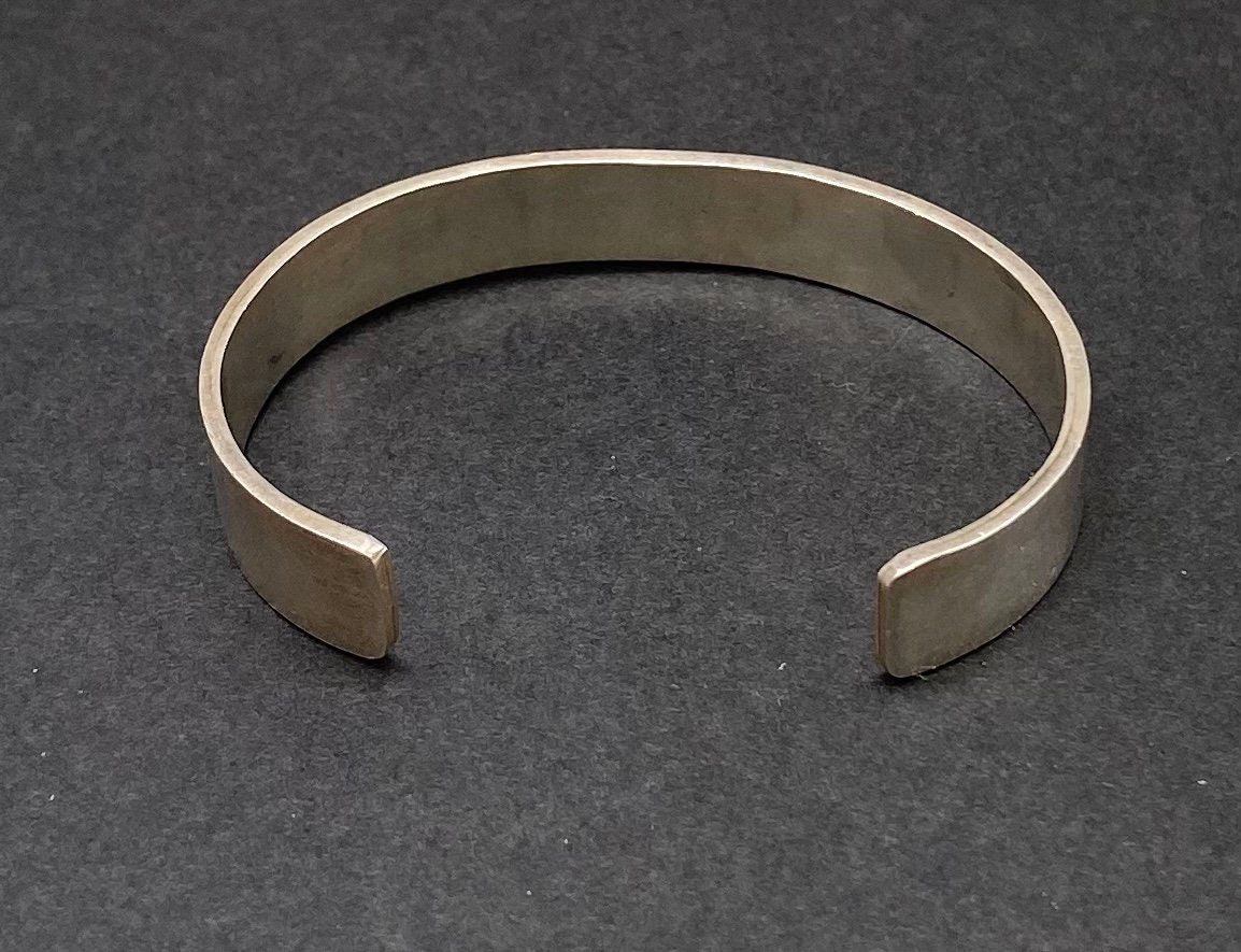 INDIAN JEWELRY スターリングシルバー カフブレスレット ヴィンテージ ネイティブ スターリングシルバー カフブレスレット