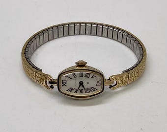 Vintage Hamilton 10k Gold Filled Cocktail Watch - Etsy display picture 1
