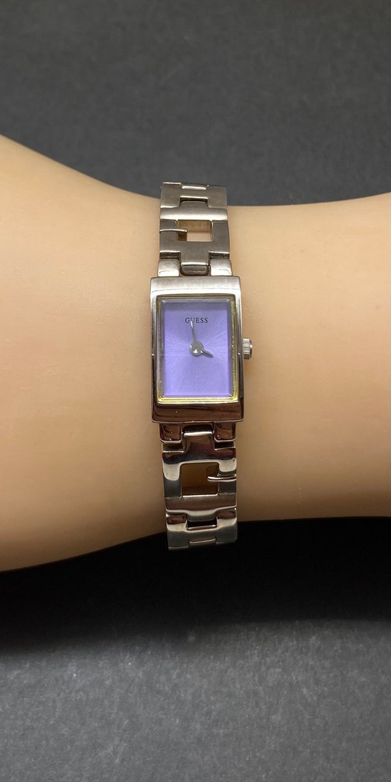 Guess Watch Purple Stainless Steel Ladies Watch