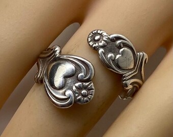 Amazon.com: 925 Sterling-Silver Oxidized Spoon Ring