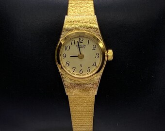 Reloj Citizen clásico vintage chapado en oro reloj para mujer