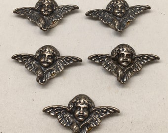 Vintage Engel Cherubs Knopfbezug