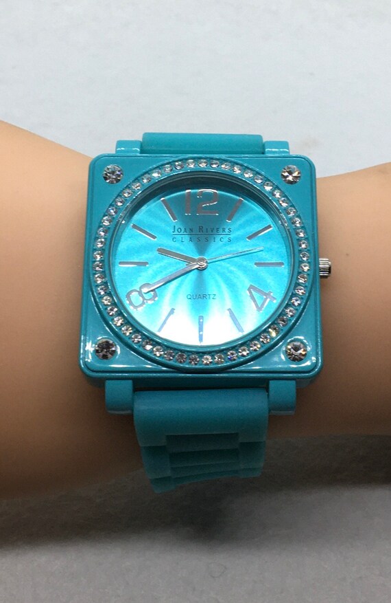 Joan Rivers Jewelry Classic Sport Square Watch