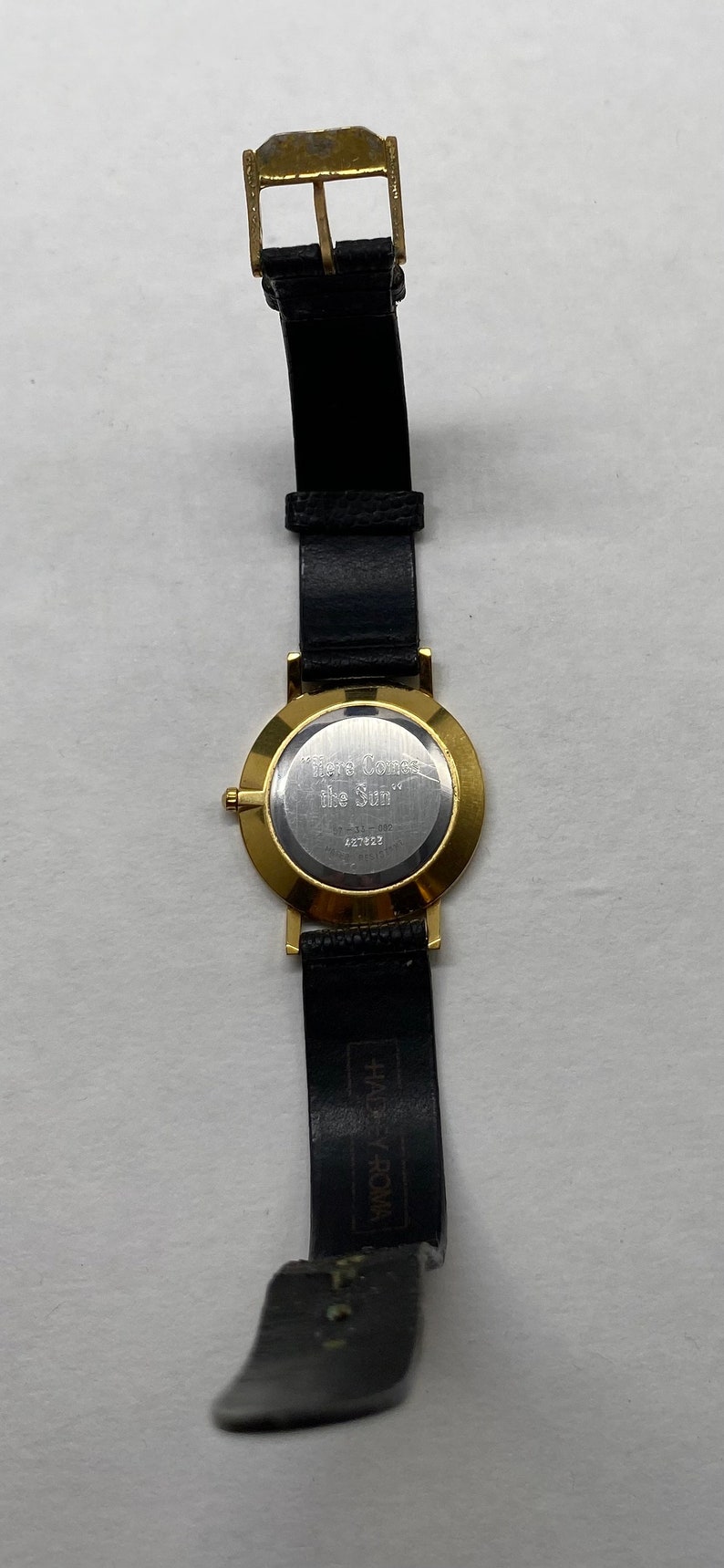 Vintage 70s Movado Museum Black Dial Watch Etsy Hong Kong