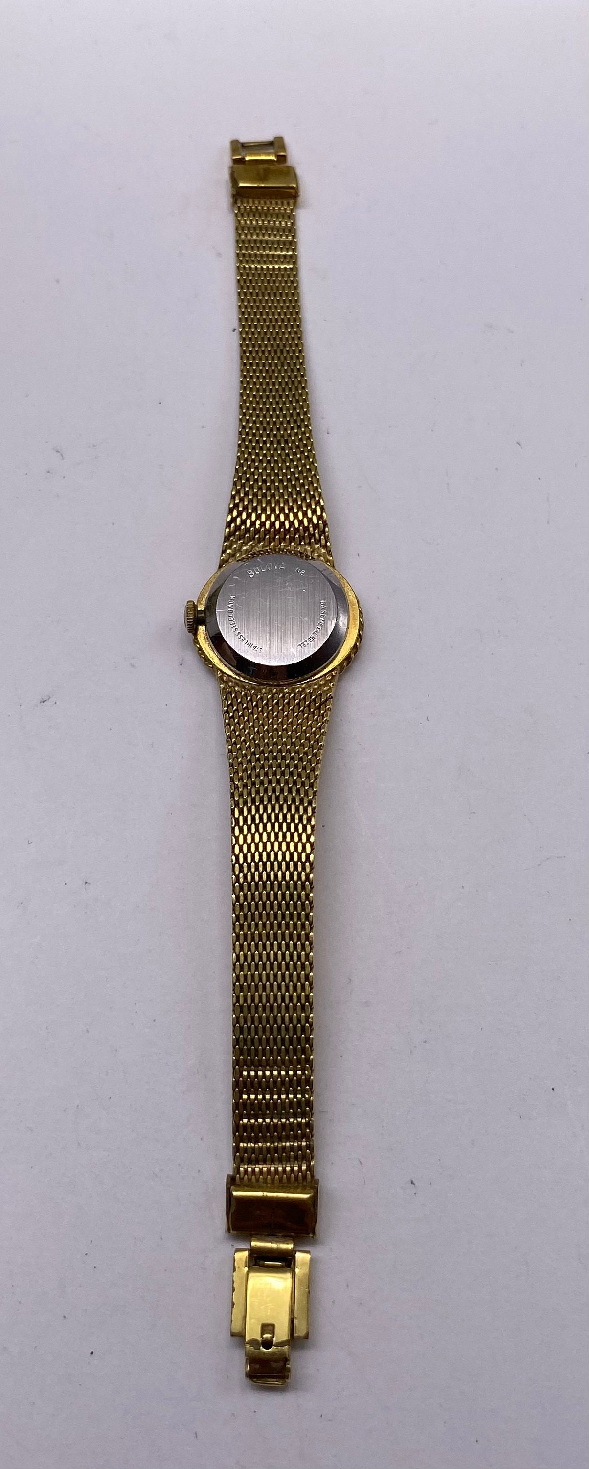 Bulova ladies gold watch vintage cheap