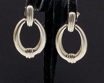 Art Nouveau Style Rond Marcassite Clous Earrings IN 925 Argent Sterling