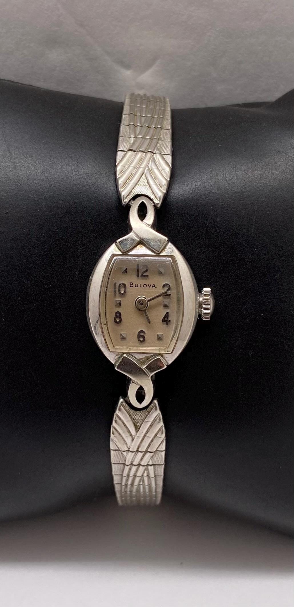 Bulova Ladies Watch RARE Vintage Mechanical Winding Leather Strap Stainless Case Bulova | Accessories | Bulova Ladies Watch Rare Vintage  main image 2