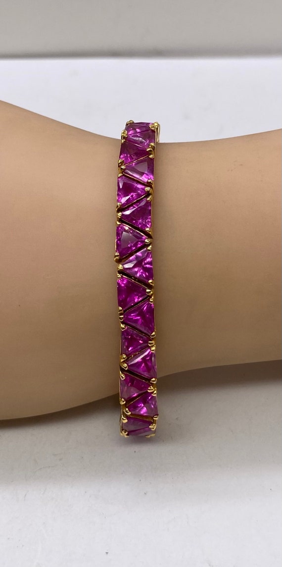 ブレスレット threetimes Pink almond bracelet 4BNY092 Pink Jade 