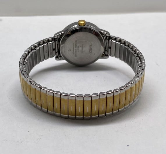 Vintage Timex Watch Two Tone Classic Women display picture 2