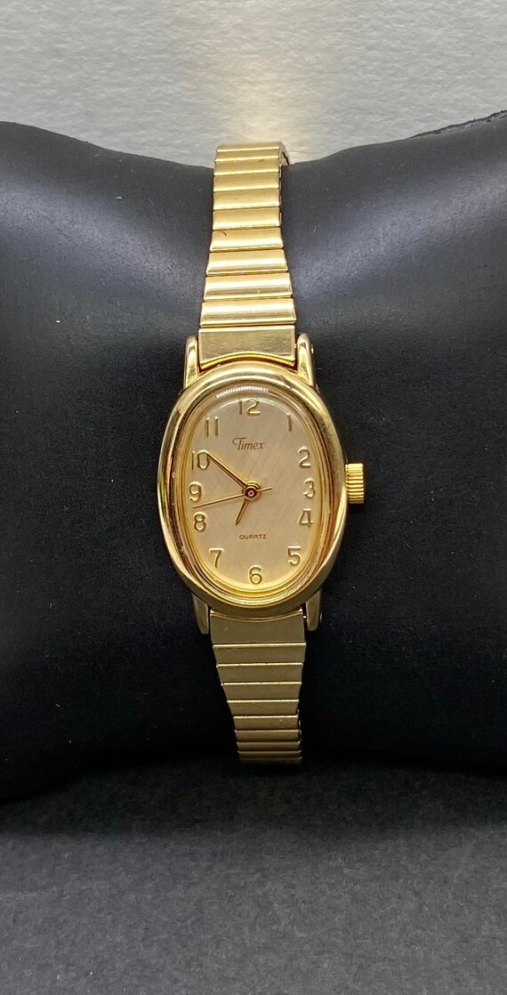 Vintage Timex Watch Gold Plated Ladies Watch