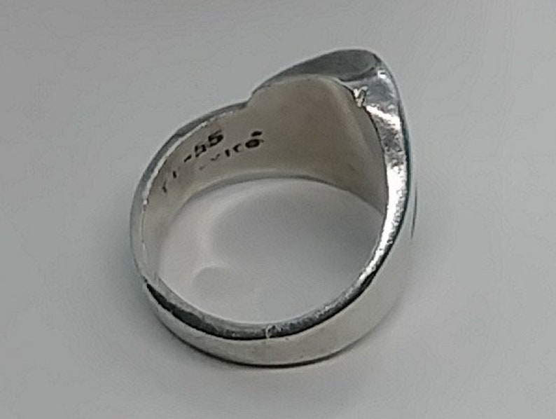 Vintage mexico sterling modernist ring size 7.5