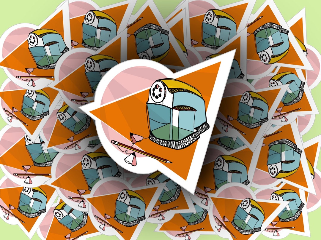 Pencil Sharpener Sticker - Etsy