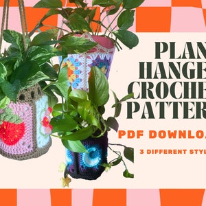 Plant Hanger Crochet Pattern- PDF Download