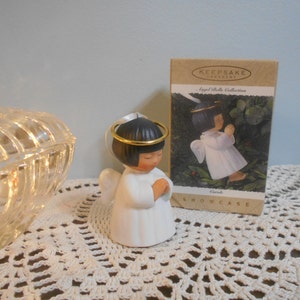 1995 Hallmark Carole Angel Bells Collection Showcase Ornament, Keepsake Ornament