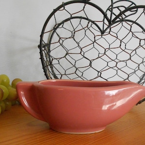 Hall USA Restaurant Ware, Mauve Pink Creamer/Pitcher, Vintage 50&#39;s-60&#39;s, Ironstone